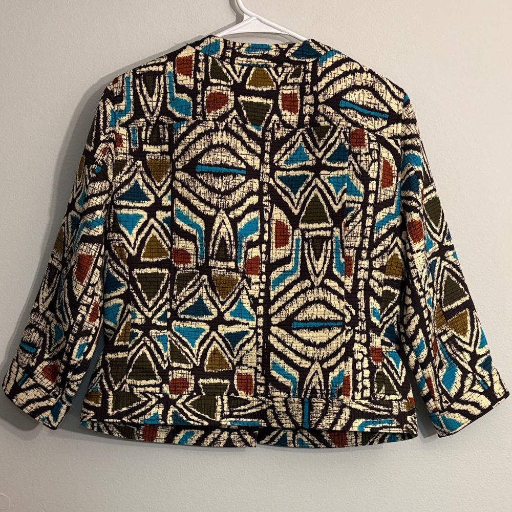 Ruby Rd size 10 Patterned Women's Jacket - image 7